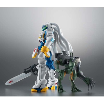 BANDAI ROBOT SPIRITS OVERMAN KING GAINER AND GATTIKO ACTION FIGURE