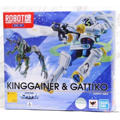 BANDAI ROBOT SPIRITS OVERMAN KING GAINER AND GATTIKO ACTION FIGURE