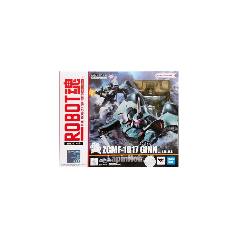 BANDAI ROBOT SPIRITS ZGMF-1017 GINN GUNDAM VER. A.N.I.M.E. ACTION FIGURE