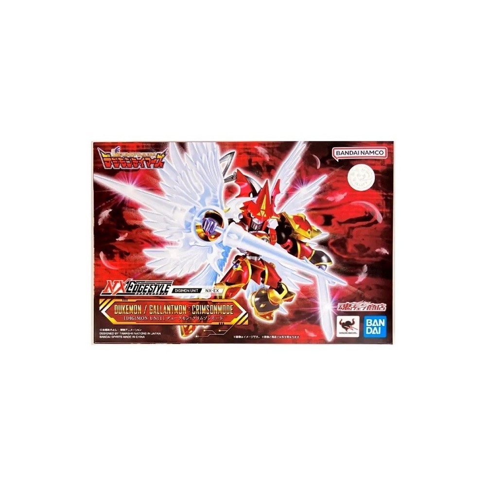 BANDAI DIGIMON DUKEMON GALLANTMON CRIMSONMODE NXEDGESTYLE ACTION FIGURE