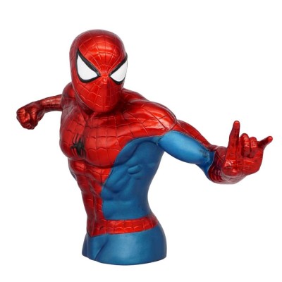 MARVEL COMICS SPIDER-MAN BUST BANK SALVADANAIO MONOGRAM
