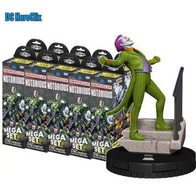 DC COMICS HEROCLIX NOTORIOUS 10X BOOSTER BRICK WIZKIDS