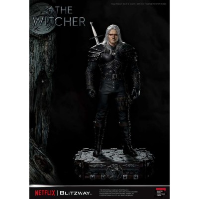 THE WITCHER GERALT OF RIVIA 1/4 57CM STATUA FIGURE BLITZWAY