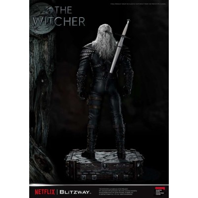 THE WITCHER GERALT OF RIVIA 1/4 57CM STATUA FIGURE BLITZWAY