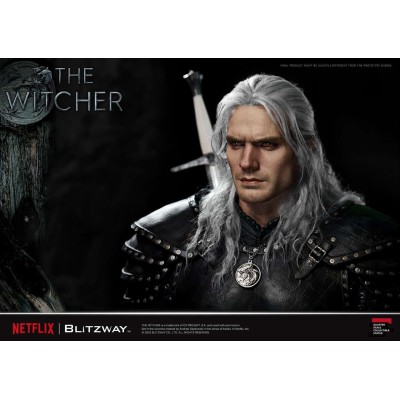 BLITZWAY THE WITCHER GERALT OF RIVIA 1/4 57CM STATUE FIGURE