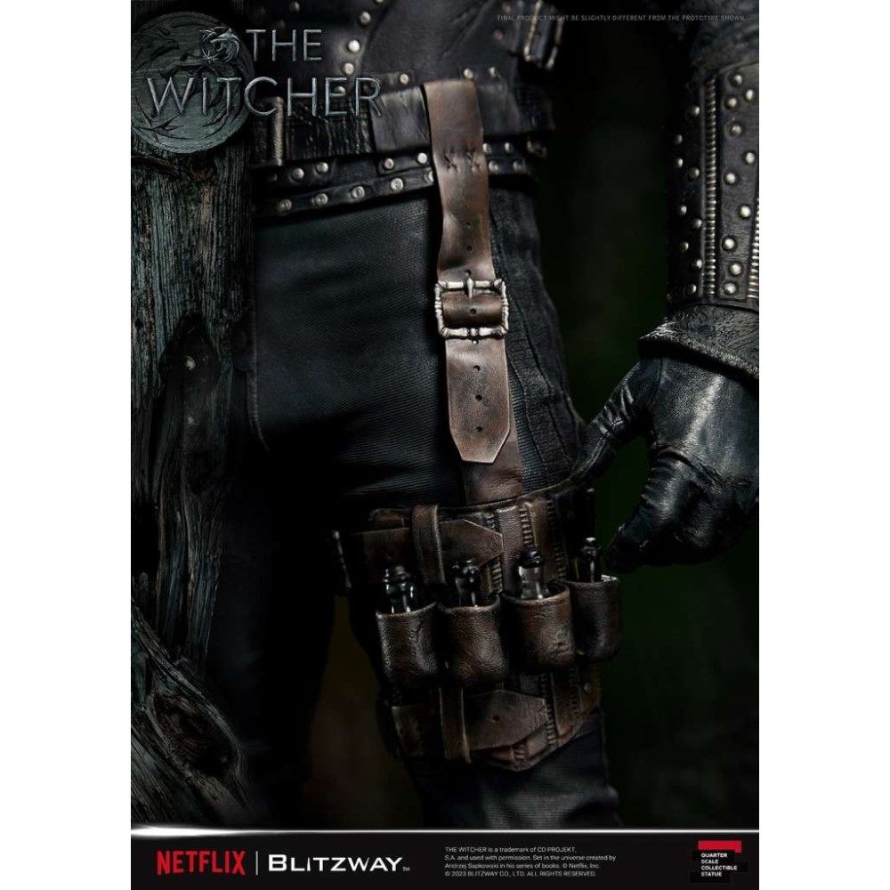 BLITZWAY THE WITCHER GERALT OF RIVIA 1/4 57CM STATUE FIGURE