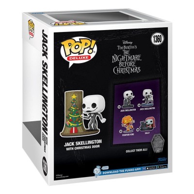FUNKO FUNKO POP! THE NIGHTMARE BEFORE CHRISTMAS JACK SKELLINGTON DELUXE BOBBLE HEAD FIGURE