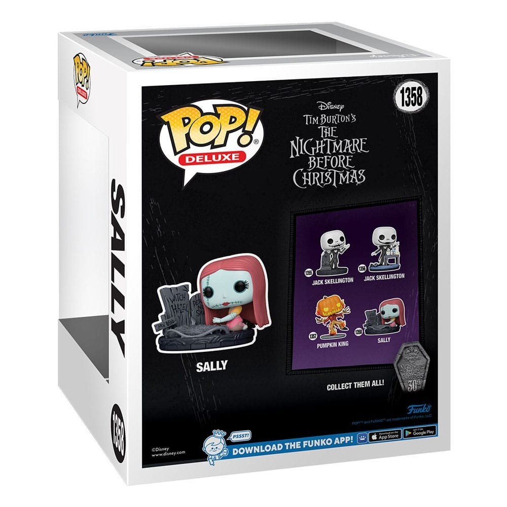 FUNKO POP! THE NIGHTMARE BEFORE CHRISTMAS SALLY DELUXE BOBBLE HEAD FIGURE FUNKO