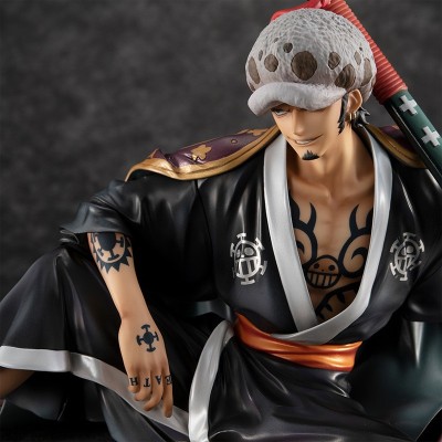 MEGAHOUSE ONE PIECE P.O.P. WARRIOR ALLIANCE TRAFALGAR LAW STATUE