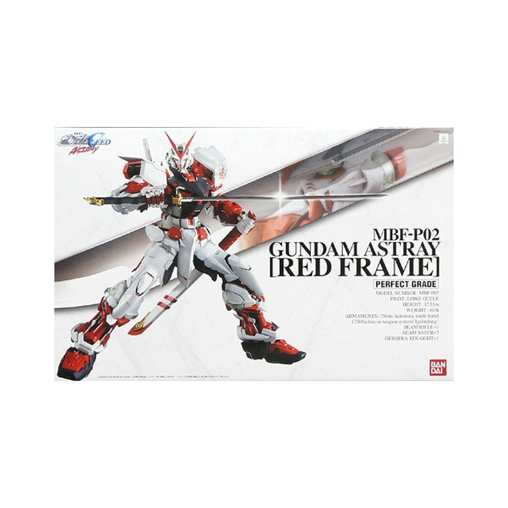 PERFECT GRADE PG GUNDAM ASTRAY RED FRAME 1/60 MODEL KIT FIGURE BANDAI