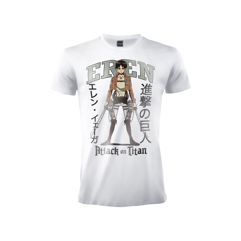 T SHIRT ATTACK ON TITAN EREN