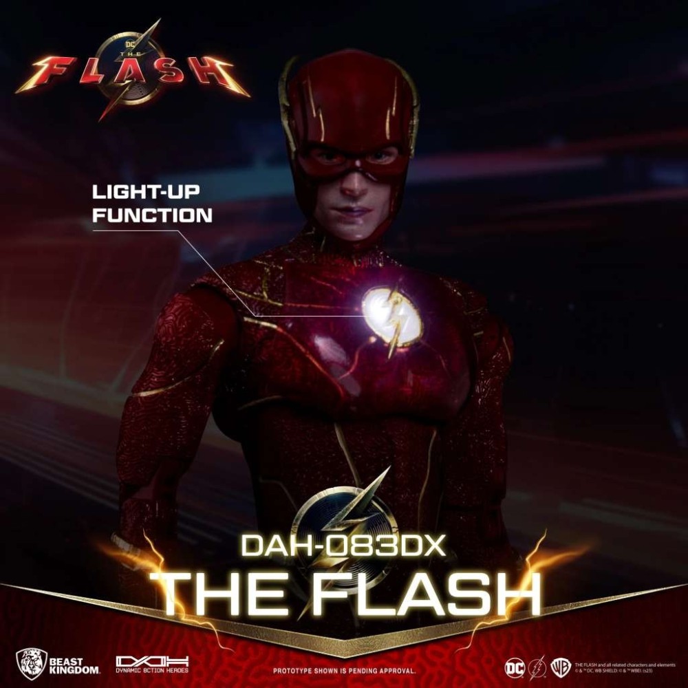 THE FLASH DAH-083DX ACTION FIGURE BEAST KINGDOM