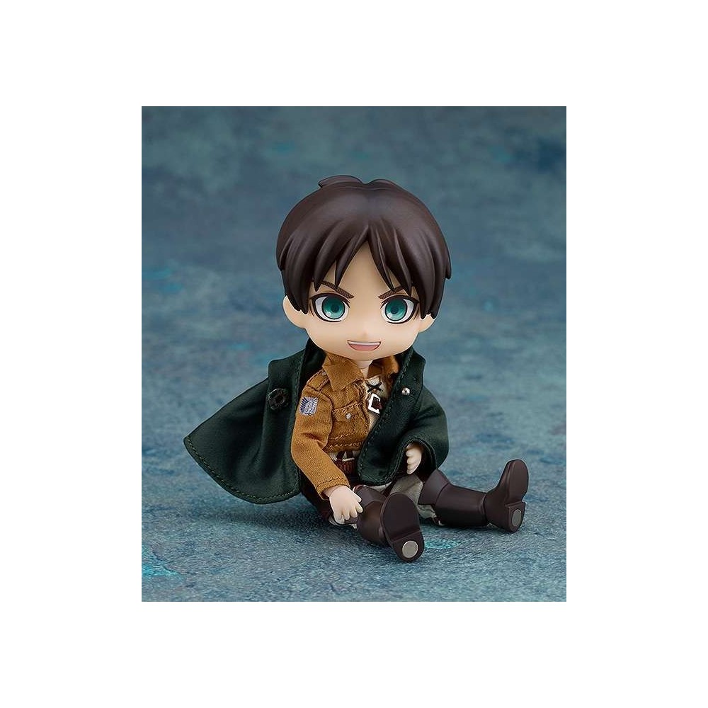 ATTACK ON TITAN EREN YEAGER NENDOROID DOLL ACTION FIGURE GOOD SMILE COMPANY