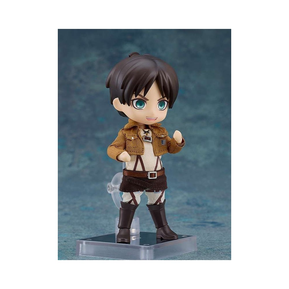 ATTACK ON TITAN EREN YEAGER NENDOROID DOLL ACTION FIGURE GOOD SMILE COMPANY