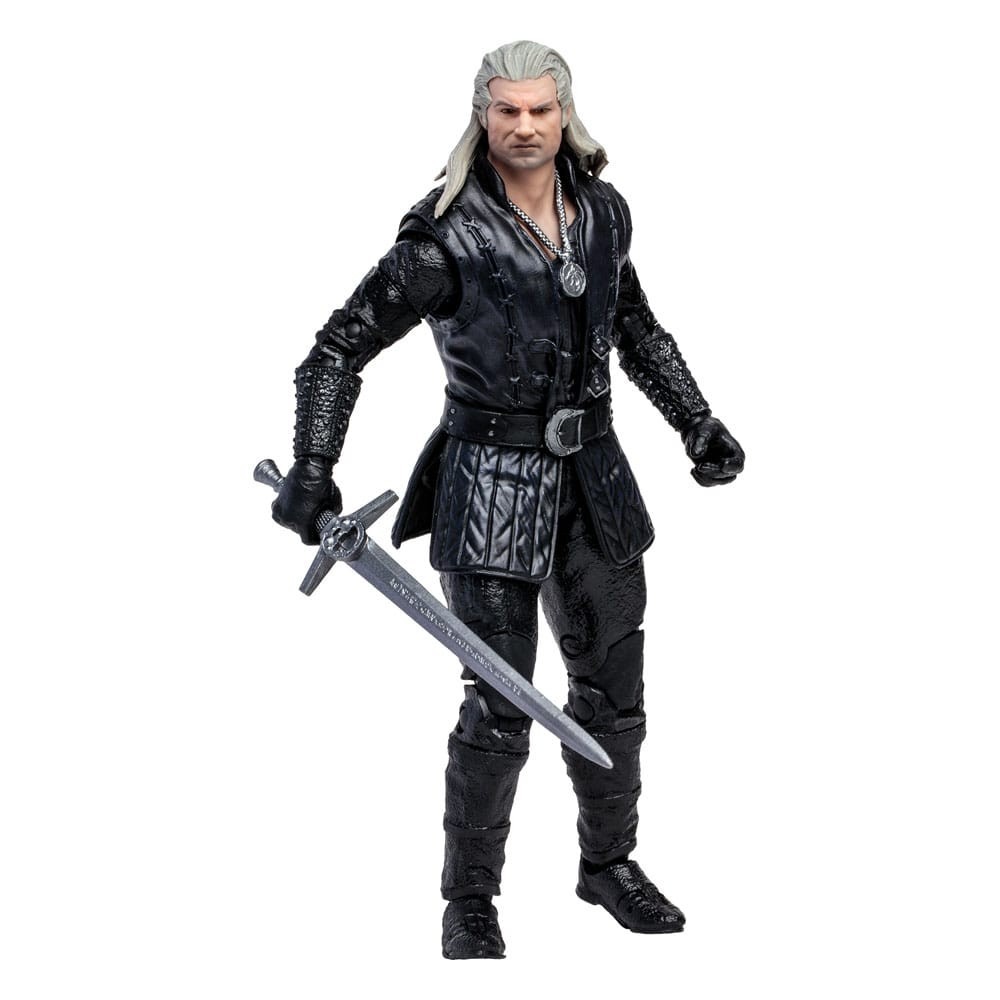 THE WITCHER CIRI & GERALT OF RIVIA 18CM ACTION FIGURE MC FARLANE