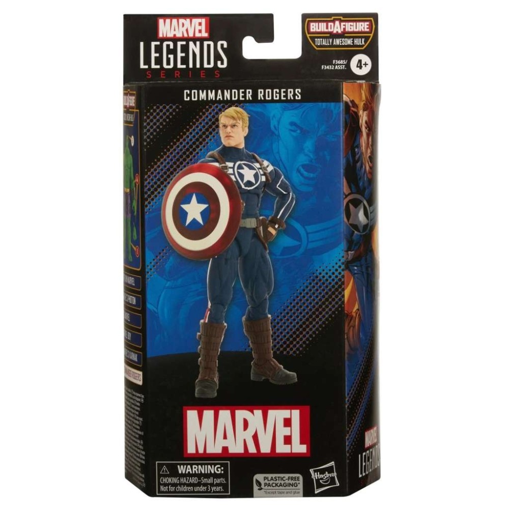 MARVEL LEGENDS COMMANDER ROGERS ACTION FIGURE HASBRO