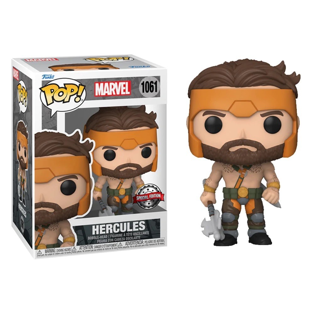 FUNKO POP! MARVEL HERCULES BOBBLE HEAD FIGURE FUNKO