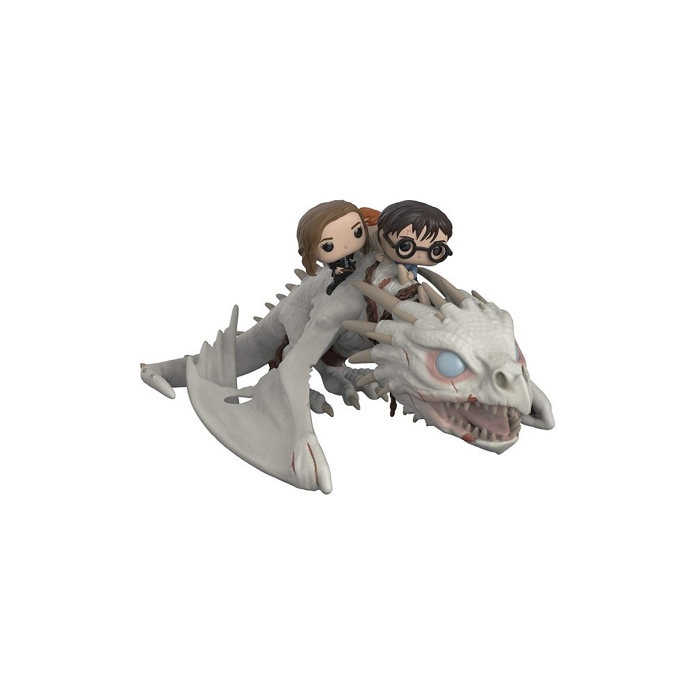 FUNKO FUNKO POP! HARRY POTTER HERMIONE AND RON RIDING GRINGOTTS DRAGON FIGURE