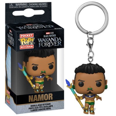 BLACK PANTHER WAKANDA FOREVER POCKET POP! NAMOR KEYCHAIN PORTACHIAVI FUNKO