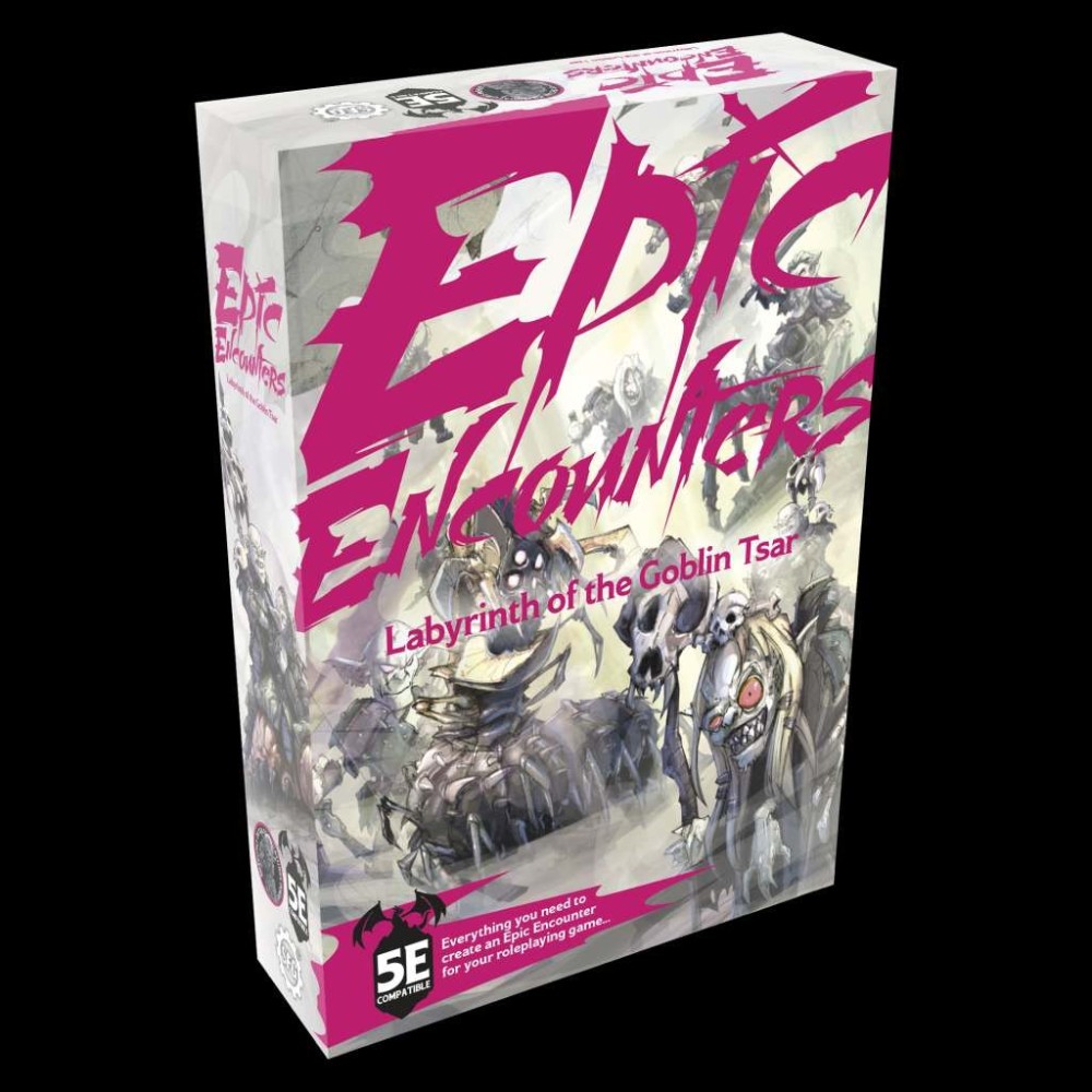 EPIC ENCOUNTERS LABYRINTH OF GOBLIN TSAR SET MINIATURES STEAMFORGED GAMES