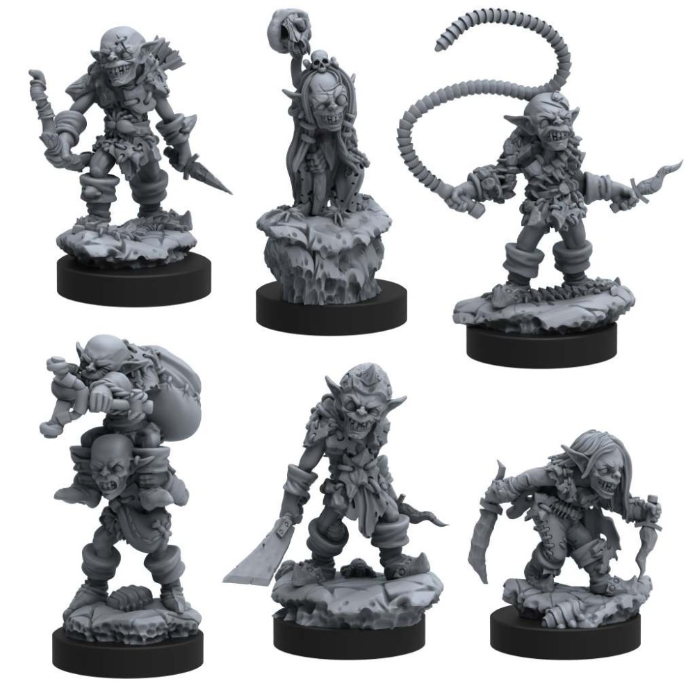 EPIC ENCOUNTERS LABYRINTH OF GOBLIN TSAR SET MINIATURES STEAMFORGED GAMES