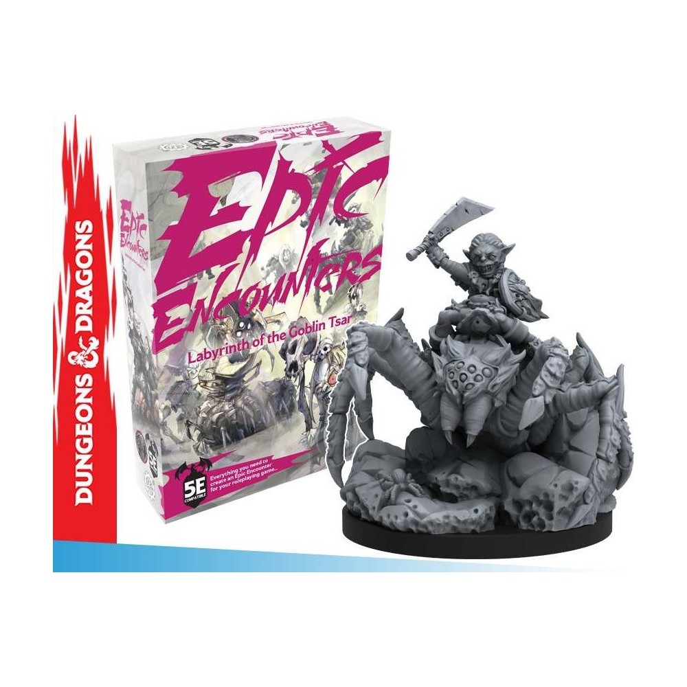 EPIC ENCOUNTERS LABYRINTH OF GOBLIN TSAR SET MINIATURES STEAMFORGED GAMES