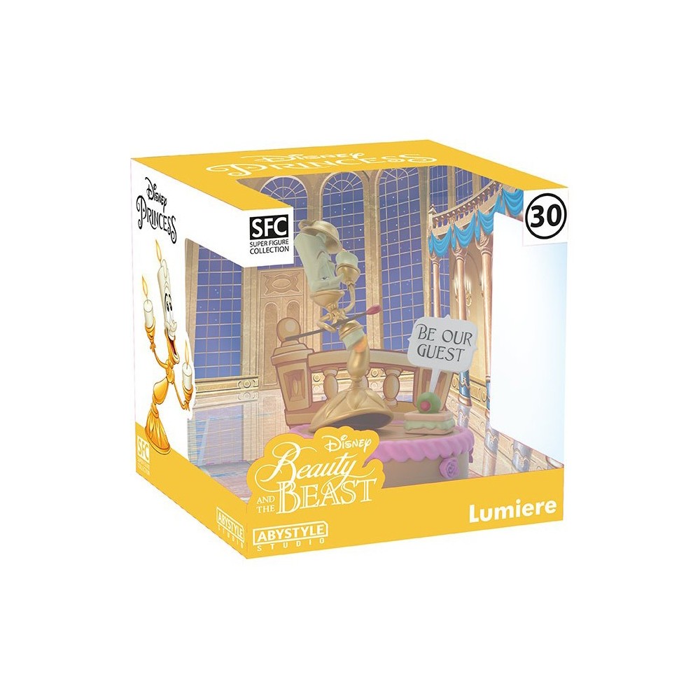 ABYSTYLE BEAUTY AND THE BEAST LUMIERE SUPER FIGURE COLLECTION STATUE