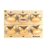 MY NEIGHBOUR TOTORO NEKOBUS 3D MAGNETS DISPLAY 6X MAGNETI SEMIC