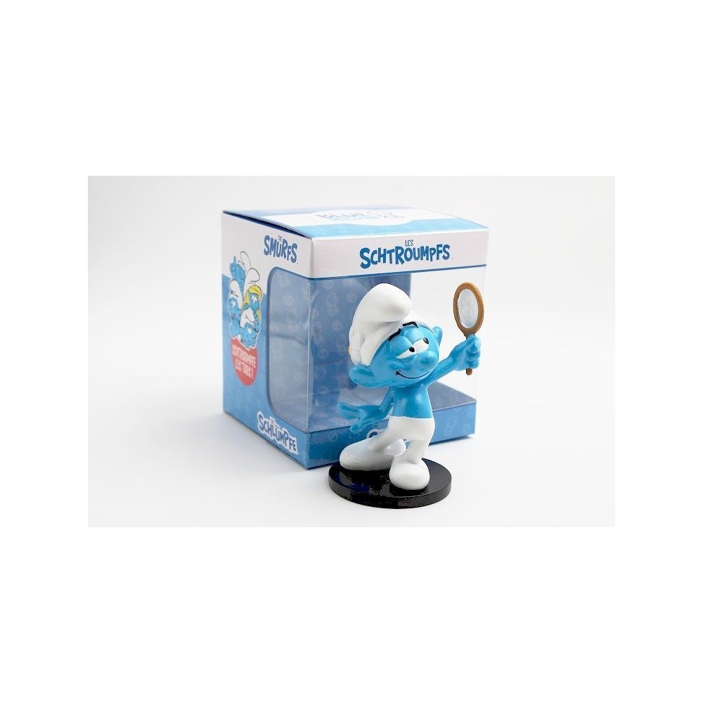 SMURFS I PUFFI PUFFO VANESIO RESIN STATUA FIGURE PLASTOY