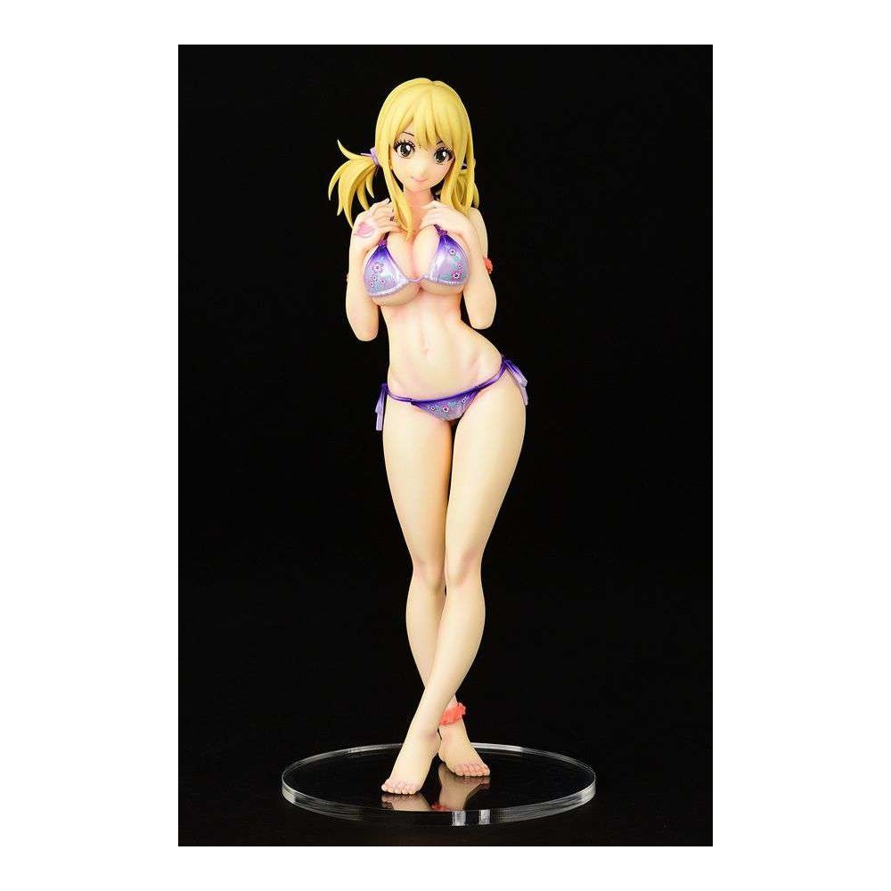 FAIRY TAIL LUCY HEARTFILIA SWIMSUIT PURE IN HEART TWIN TAIL 27CM STATUA FIGURE ORCA TOYS