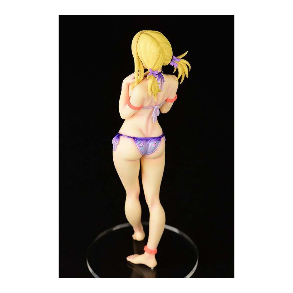 FAIRY TAIL LUCY HEARTFILIA SWIMSUIT PURE IN HEART TWIN TAIL 27CM STATUA FIGURE ORCA TOYS