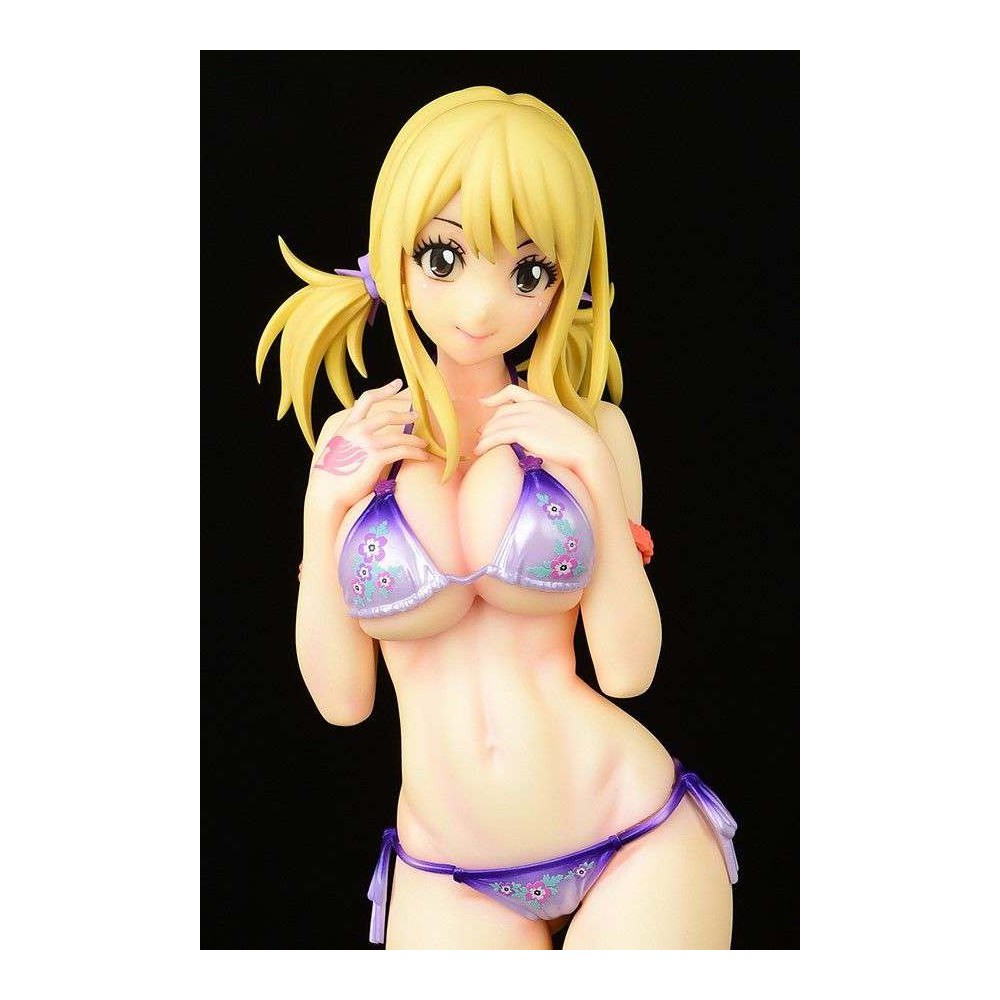 FAIRY TAIL LUCY HEARTFILIA SWIMSUIT PURE IN HEART TWIN TAIL 27CM STATUA FIGURE ORCA TOYS