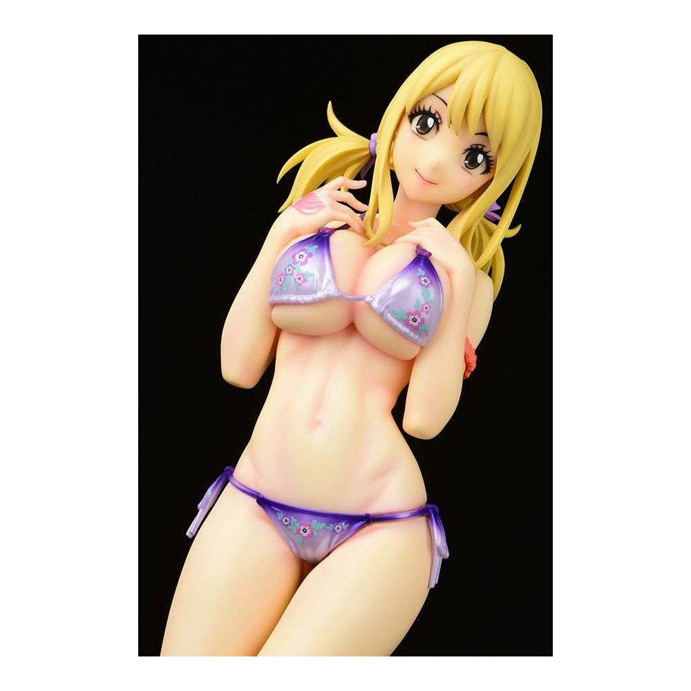FAIRY TAIL LUCY HEARTFILIA SWIMSUIT PURE IN HEART TWIN TAIL 27CM STATUA FIGURE ORCA TOYS