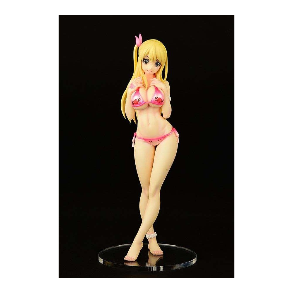 ORCA TOYS FAIRY TAIL LUCY HEARTFILIA SWIMSUIT PURE IN HEART MAXCUTE 27CM STATUE FIGURE