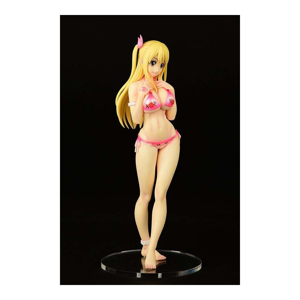 ORCA TOYS FAIRY TAIL LUCY HEARTFILIA SWIMSUIT PURE IN HEART MAXCUTE 27CM STATUE FIGURE