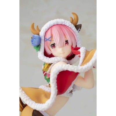 RE:ZERO RAM CHRISTMAS MAID 1/7 STATUA FIGURE KADOKAWA