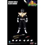 THREEZERO POWER RANGERS DRAGON SHIELD BLACK RANGER 30CM ACTION FIGURE