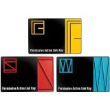 FANATTIK METAL GEAR SOLID METAL PAL KEYCARD SET OF 3 REPLICA