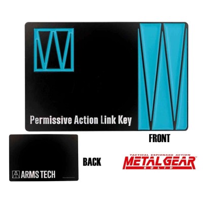 FANATTIK METAL GEAR SOLID METAL PAL KEYCARD SET OF 3 REPLICA