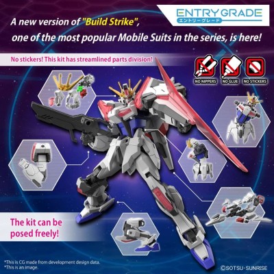 BANDAI EG ENTRY GRADE GUNDAM BUILD STRIKE EXCEED GALAXY 1/144 MODEL KIT ACTION FIGURE