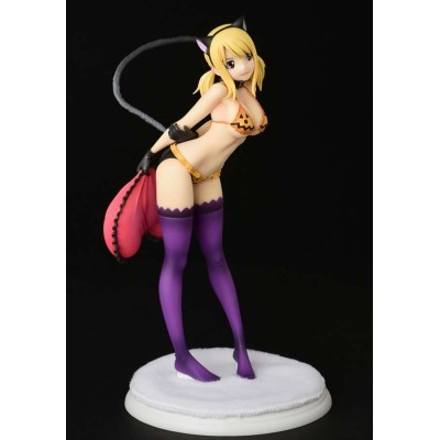 FAIRY TAIL LUCY HEARTFILIA HALLOWEEN CAT 24CM STATUA FIGURE ORCA TOYS