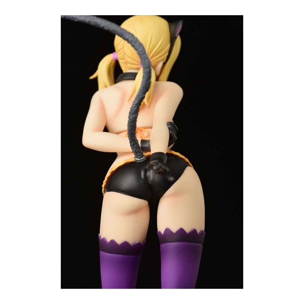 FAIRY TAIL LUCY HEARTFILIA HALLOWEEN CAT 24CM STATUA FIGURE ORCA TOYS