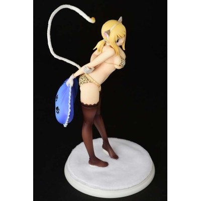 ORCA TOYS FAIRY TAIL LUCY HEARTFILIA LEOPARD CAT 24CM STATUE FIGURE