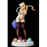 FAIRY TAIL LUCY HEARTFILIA LEOPARD CAT 24CM STATUA FIGURE ORCA TOYS