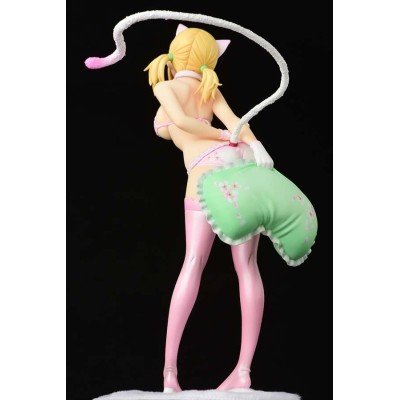 ORCA TOYS FAIRY TAIL LUCY HEARTFILIA CHERRY BLOSSOM CAT 24CM STATUE FIGURE