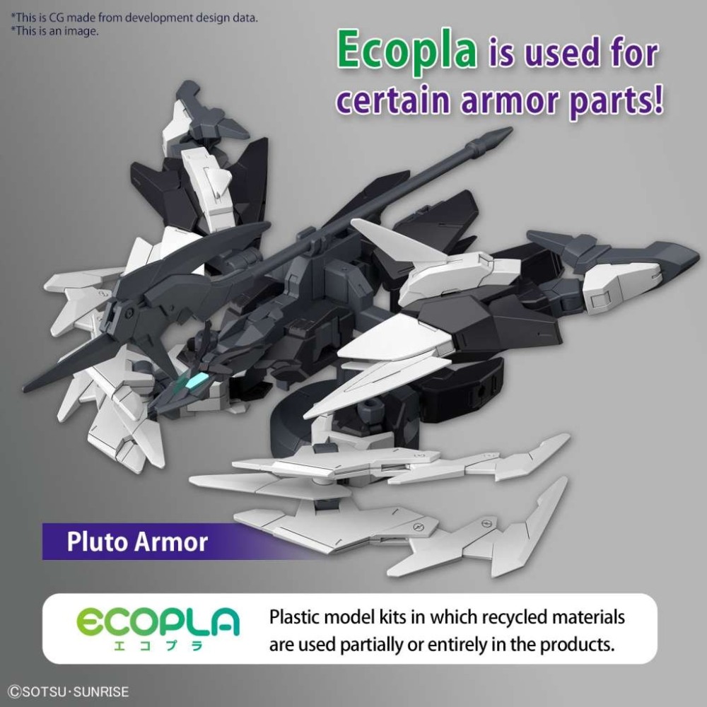 BANDAI HIGH GRADE HGGBM GUNDAM PLUTINE 1/144 MODEL KIT ACTION FIGURE