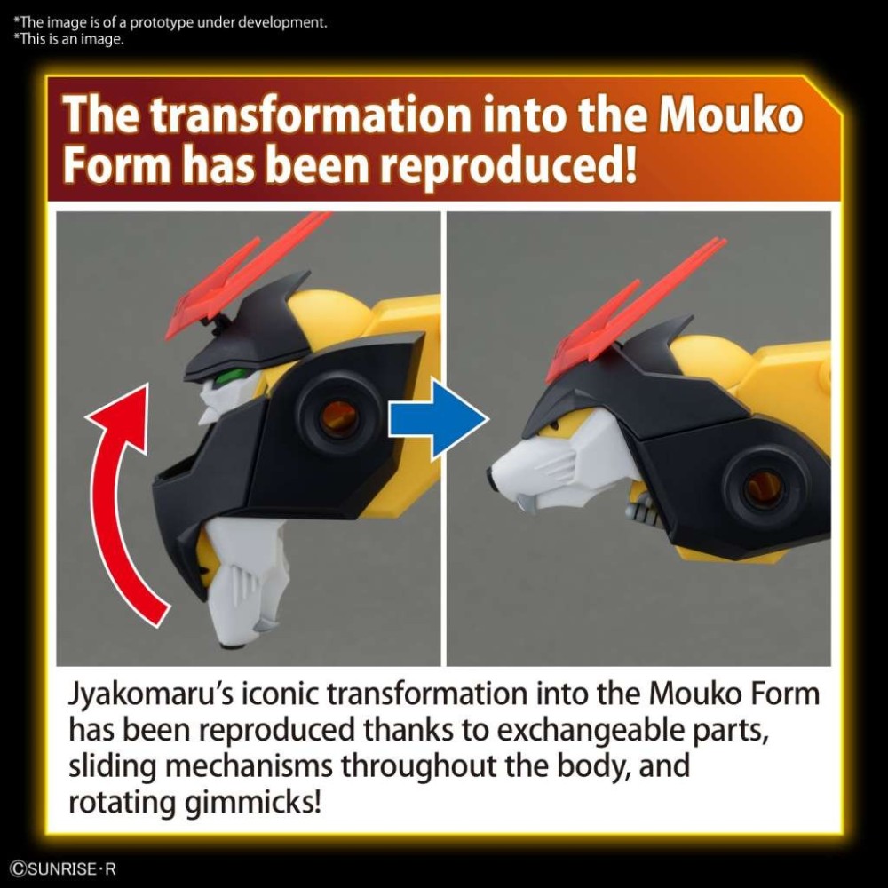 BANDAI HIGH GRADE HG JYAKOMARU 1/144 MODEL KIT ACTION FIGURE