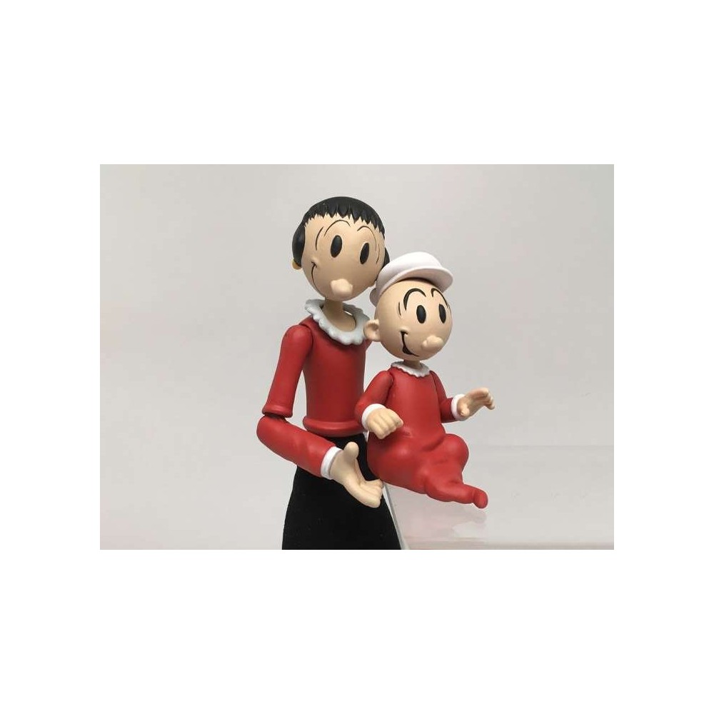 BOSS FIGHT STUDIO POPEYE CLASSICS WAVE 1 OLIVE OYL AND SWEE'PEA ACTION FIGURE