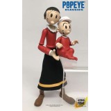 BOSS FIGHT STUDIO POPEYE CLASSICS WAVE 1 OLIVE OYL AND SWEE'PEA ACTION FIGURE