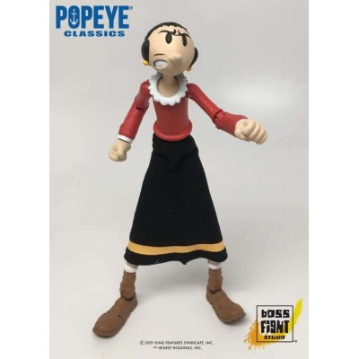 BOSS FIGHT STUDIO POPEYE CLASSICS WAVE 1 OLIVE OYL AND SWEE'PEA ACTION FIGURE